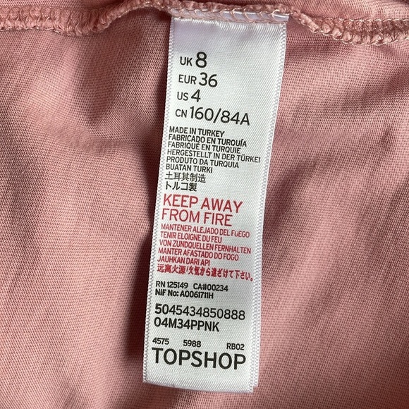 Topshop Pink London Cropped Tee - Picture 7 of 8